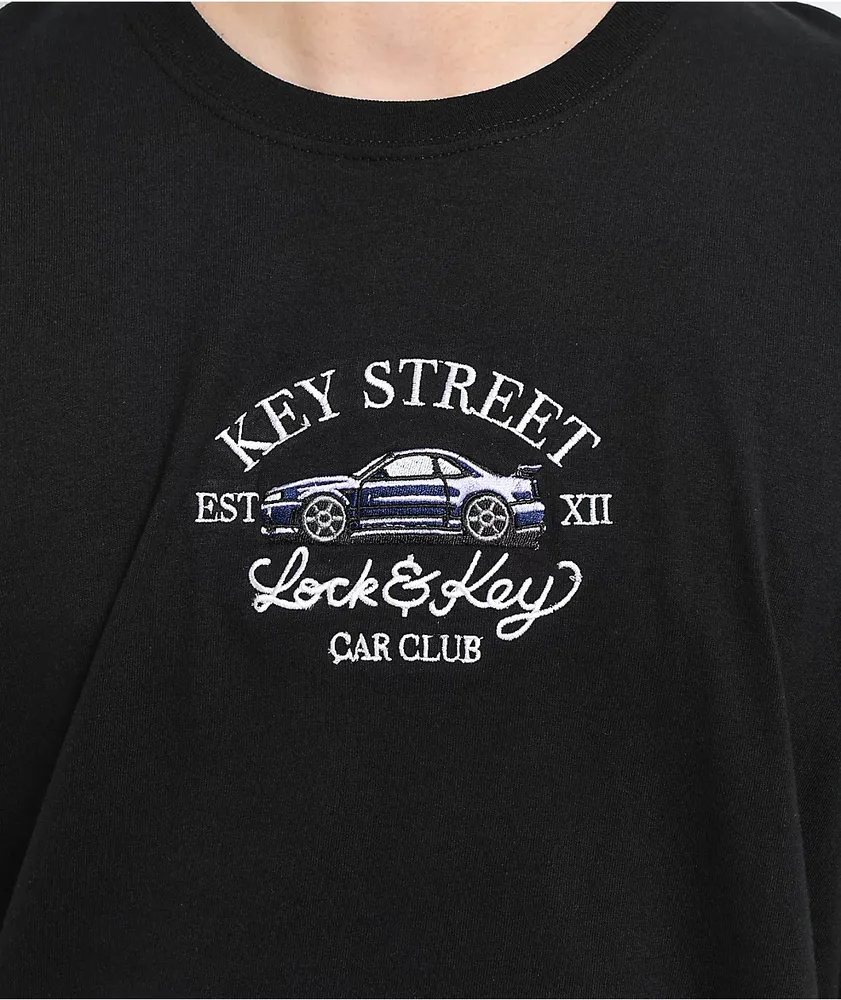 Key Street Lo Pro Black T-Shirt