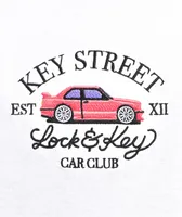 Key Street Lo Pro White T-Shirt
