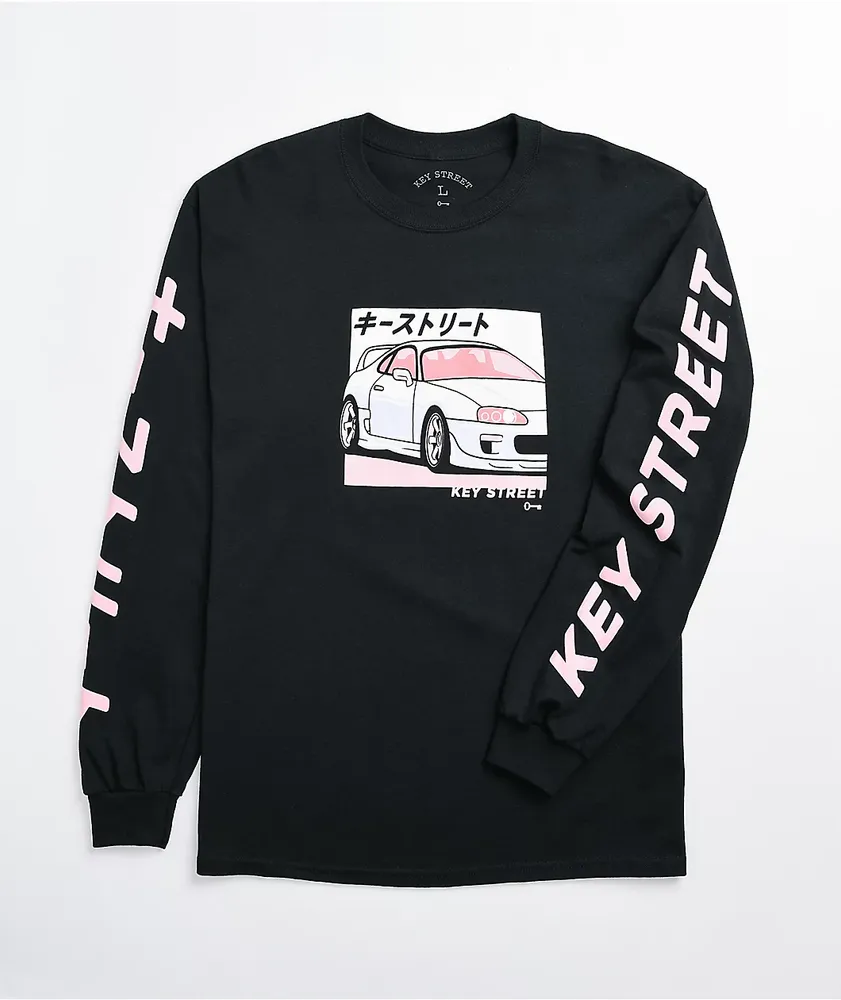 Key Street MK4 Black Long Sleeve T-Shirt