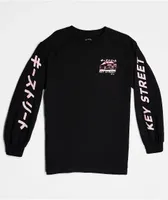 Key Street Moto Ichiban Black Long Sleeve T-Shirt