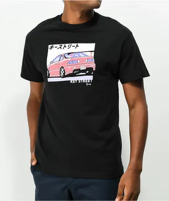 Key Street Moto Ichiban Black T-Shirt