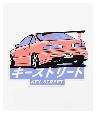 Key Street Moto Ichiban Sticker
