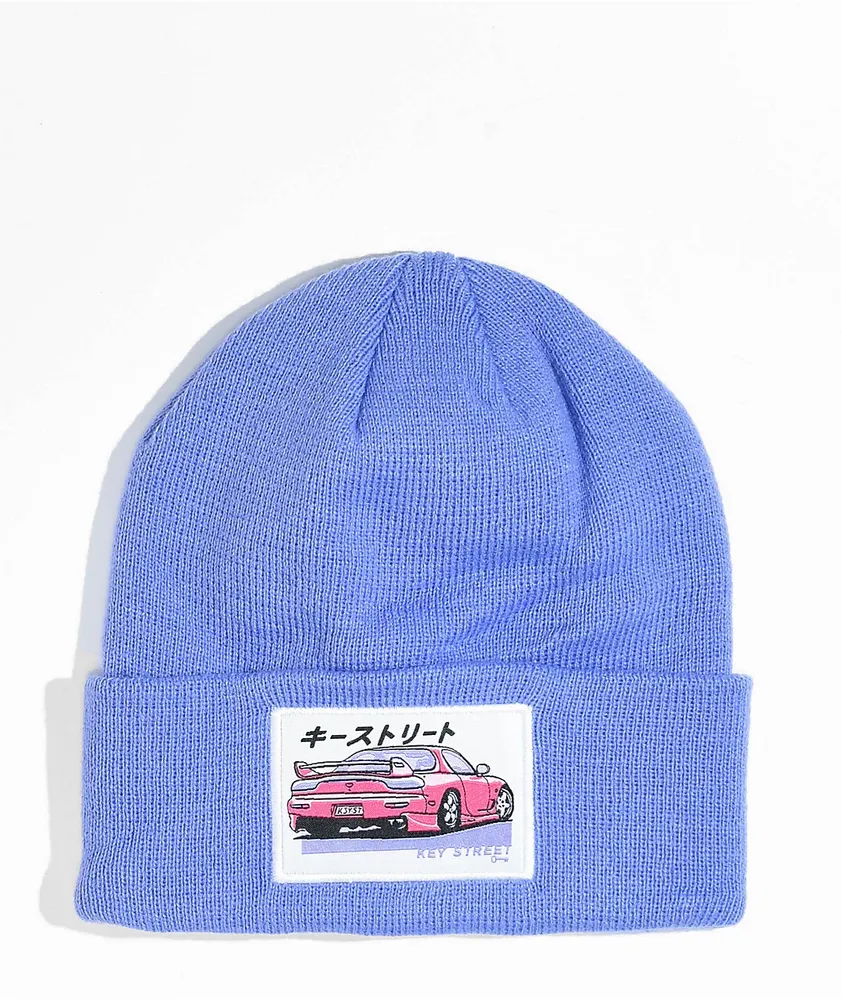 Key Street Purple Beanie