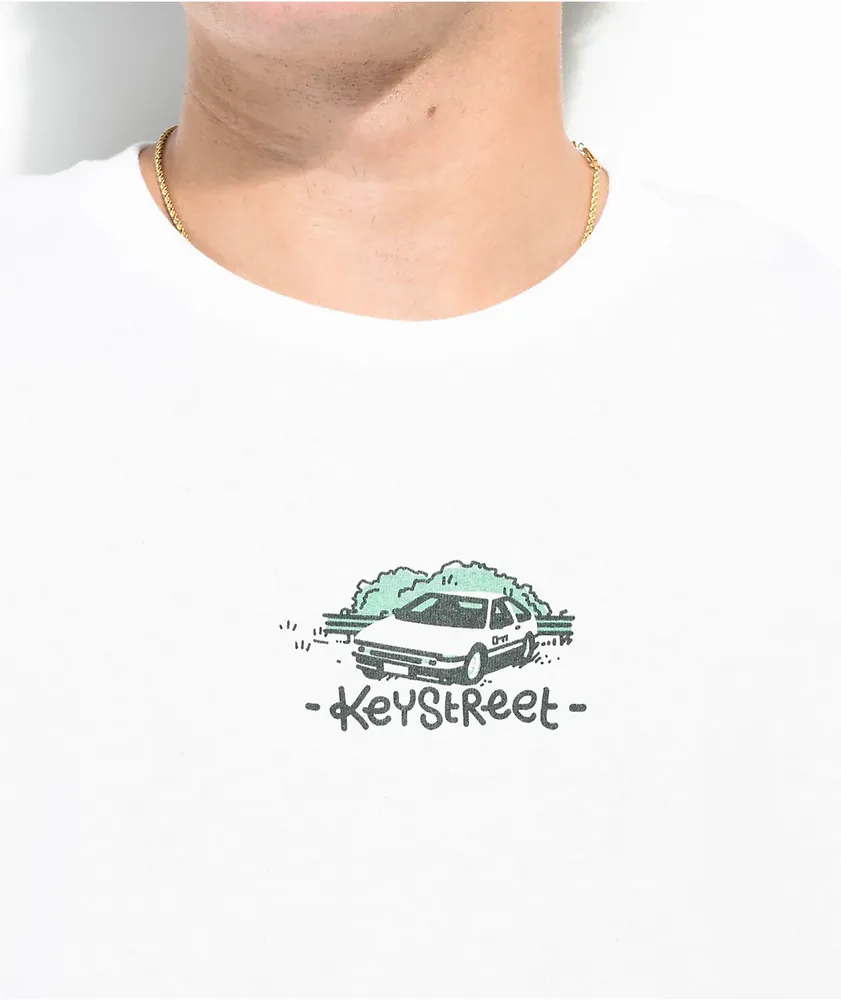 Key Street Scenic Route White T-Shirt