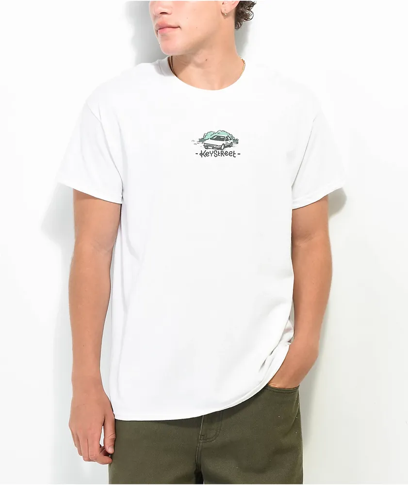 Key Street Scenic Route White T-Shirt