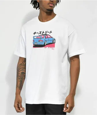 Key Street Seiza White T-Shirt