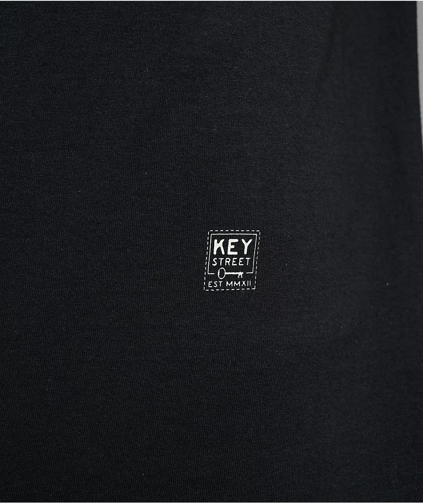 Key Street Service Department Black T-Shirt