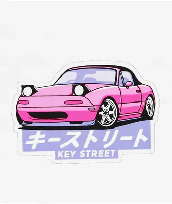 Key Street Sukoshi Pink Sticker