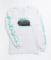 Key Street Super X White Long Sleeve T-Shirt