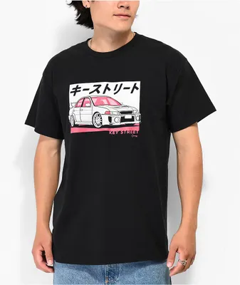 Key Street Yonaka Black T-Shirt
