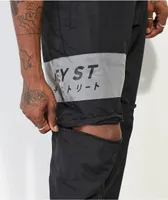 Key Street Yoru Windbreaker Black Pants