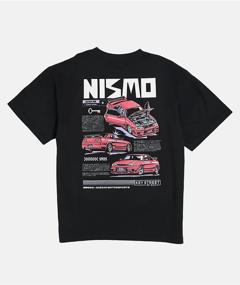 Key Street x NISMO 400R Black T-Shirt