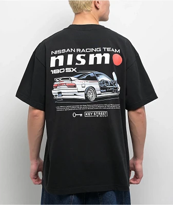 Key Street x NISMO Skyline Black T-Shirt