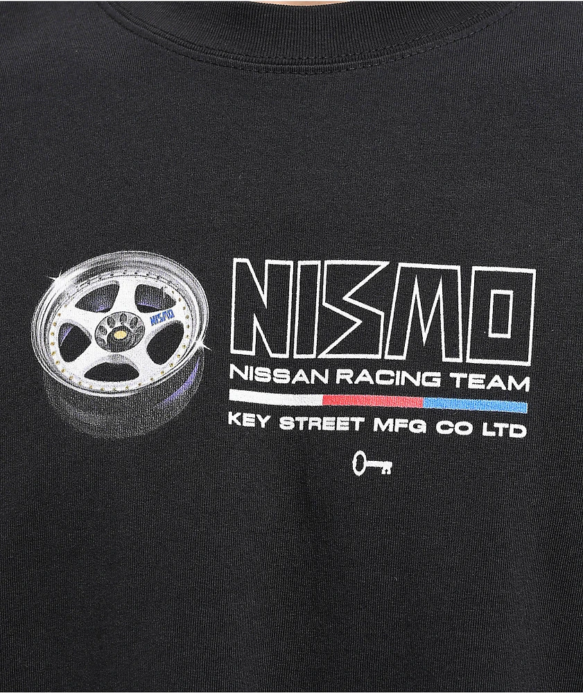 Key Street x NISMO Wheel Black T-Shirt