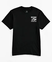 Kids Donut Junk Cars Black T-Shirt