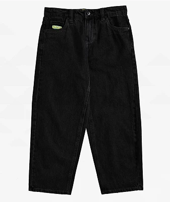 Kids Empyre Ultra Loose Shmutz Black Denim Jeans