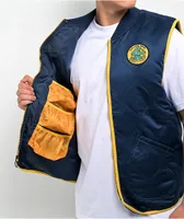 Killer Acid 6 Pack Navy & Yellow Vest