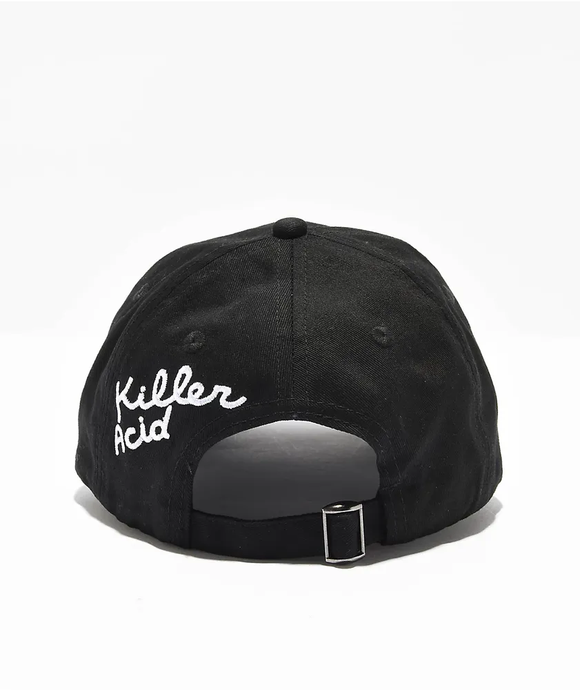 Killer Acid Dogeyes Black Strapback Hat