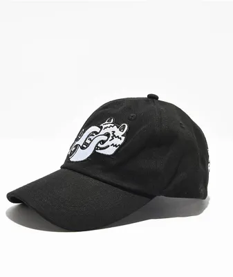 Killer Acid Dogeyes Black Strapback Hat