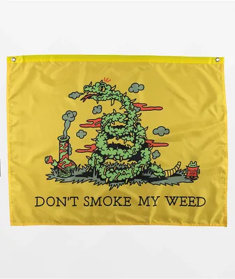 Killer Acid Don’t Smoke My Weed Yellow Banner