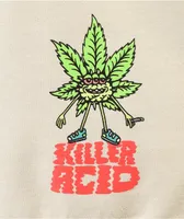 Killer Acid Drug Test Natural Hoodie