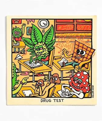 Killer Acid Drug Test Sticker