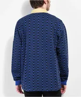 Killer Acid Frog Wavy Navy Rugby Shirt