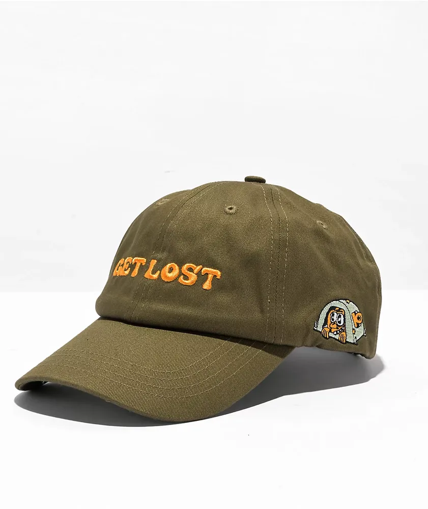 Killer Acid Get Lost Green Strapback Hat