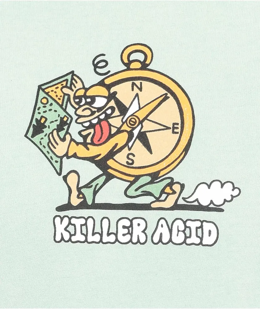 Killer Acid Get Lost Sage T-Shirt