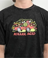 Killer Acid High Road Black Vintage Wash T-Shirt