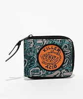 Killer Acid Jungle Vibes Bifold Zip Wallet