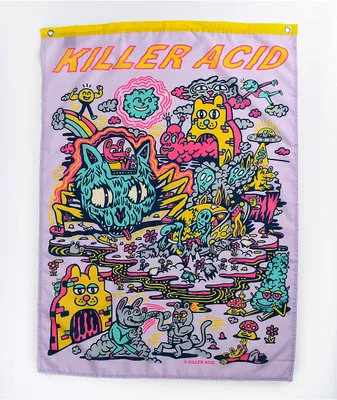 Killer Acid Spaced Invaders Banner