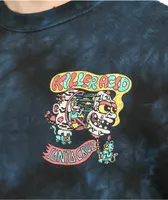 Killer Acid x Santa Cruz Fake Head Navy Blue Tie Dye Crewneck Sweatshirt