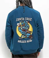 Killer Acid x Santa Cruz Navy Bomber Jacket