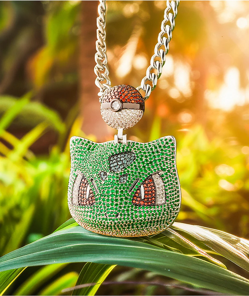 King Ice | Pokemon Bulbasaur Necklace