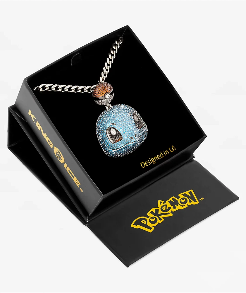 King Ice | Pokemon Squirtle Necklace