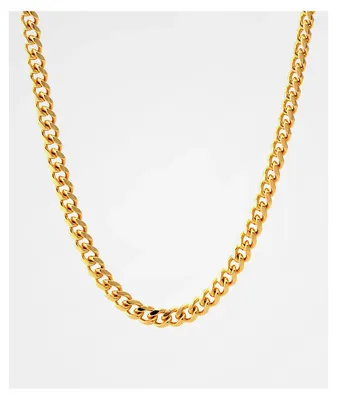 King Ice 5mm Miami Cuban 24" Gold Necklace
