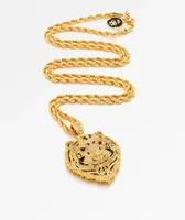 King Ice x Snoop Dogg The Bengal 30" Gold Necklace