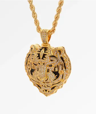 King Ice x Snoop Dogg The Bengal 30" Gold Necklace