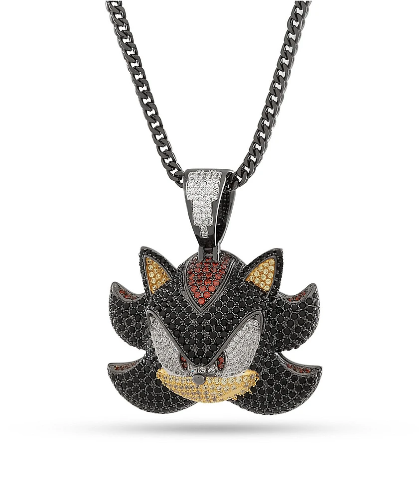 King Ice x Sonic Shadow 20" Black Chain Necklace