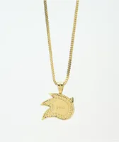 King Ice x Sonic the Hedgehog Sonic 23.75" Necklace
