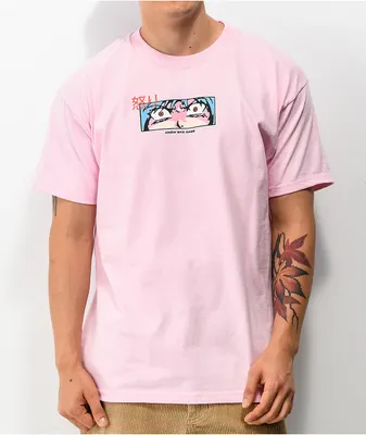 Know Bad Daze Anger Pink T-Shirt
