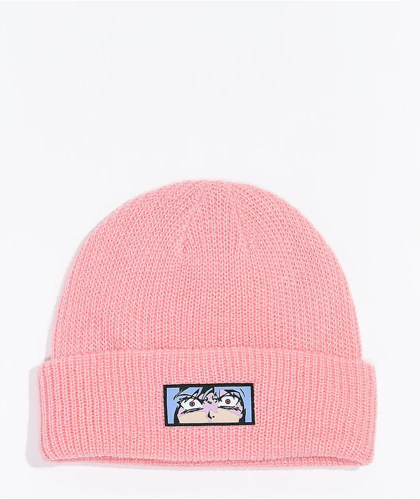 Know Bad Daze Anger Prowler Pink Beanie