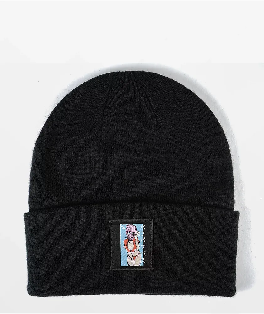 Know Bad Daze Smoke Work Black Beanie