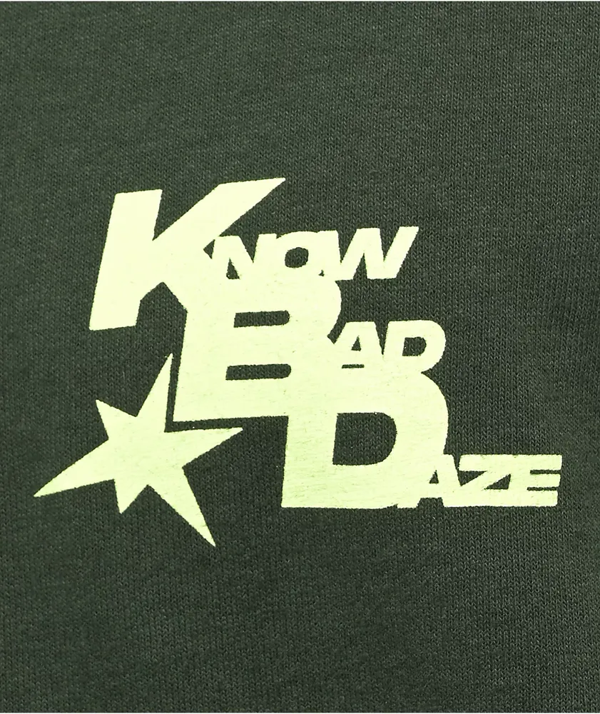 Know Bad Daze XTC Dark Green T-Shirt
