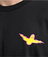 Krooked Bird Landing Black T-Shirt