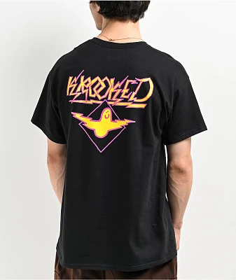 Krooked Bird Landing Black T-Shirt