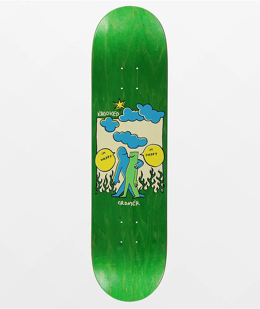 Krooked Cromer Happy 8.12" Skateboard Deck