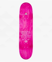 Krooked Cromer Pink And Blue 8.06" Skateboard Deck