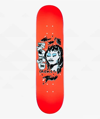 Krooked Cromer Pink And Blue 8.06" Skateboard Deck